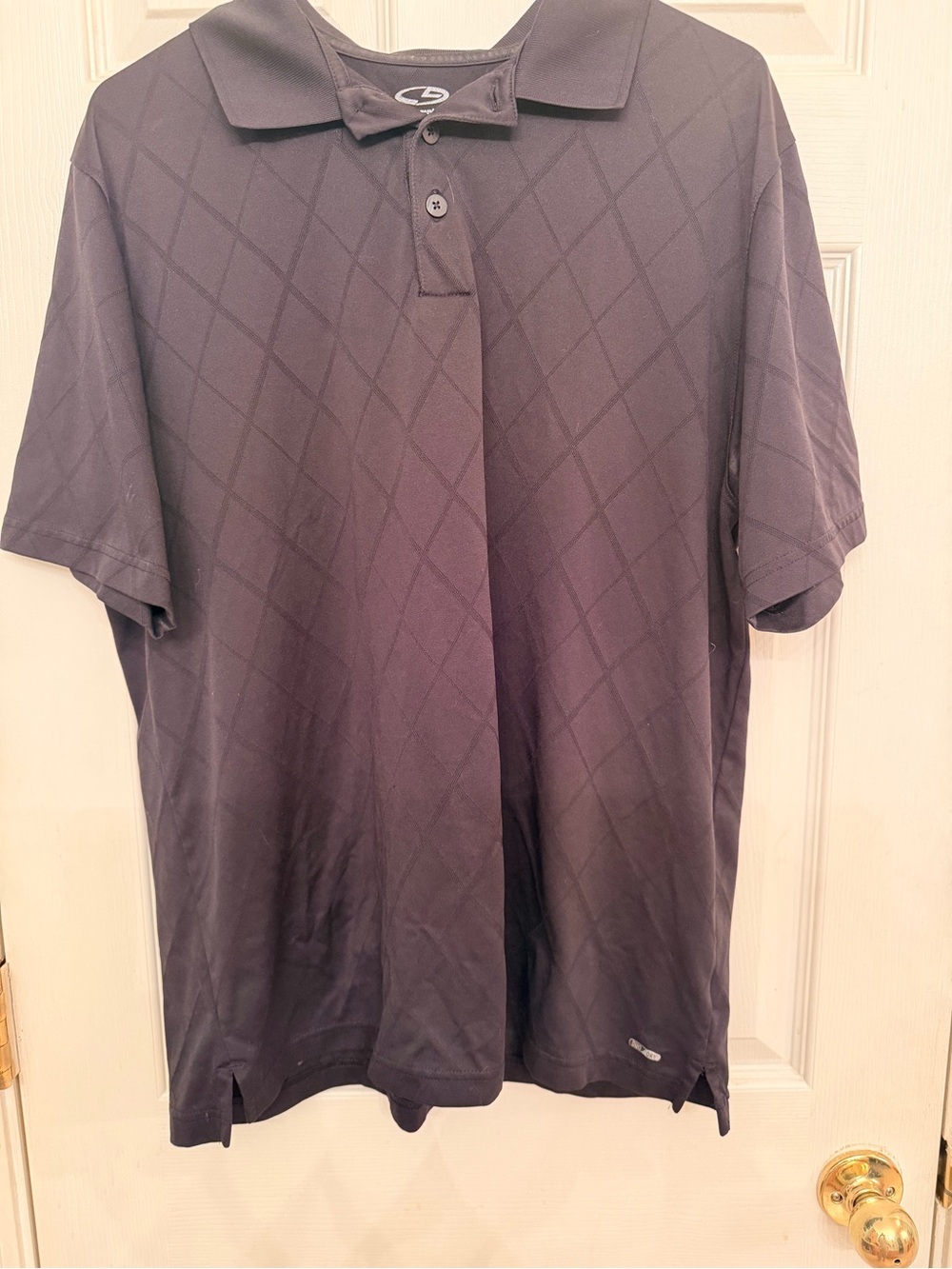 Campion Golf Men's Black Short-Sleeve Polo Shirt